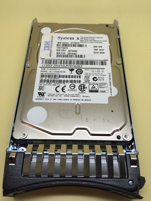 IBM 00FN460 - hard drive - 300 GB - SAS 6Gb/s Refurbished