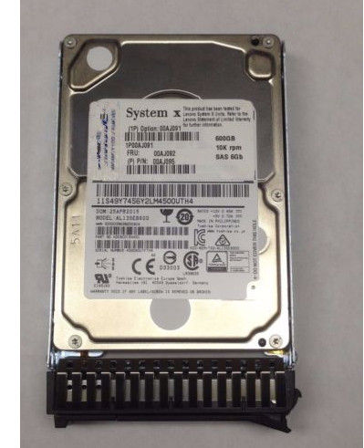 IBM 00NA291 600 GB Hard drive - 2.5" Internal - SAS 12Gb/s Refurbished