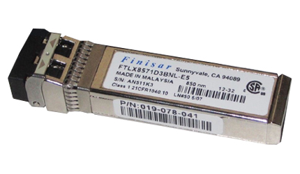 EMC 019-078-041 10GbE 10GFC SFP+ 300m 850nm Transceiver