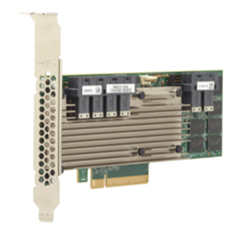 Broadcom 05-50022-00 SAS 24 Internal Ports RAID 0/1/5/50/6 PCI-EXP 3.0, 4G DDRIII, MD2, No Cbl w/Sw/Lp Bracket