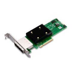 Boardcom 05-50075-00 9500-16E 16-Port Ext 12Gb/s SAS/SATA/PCIe (NVMe) Tri-Mode HBA