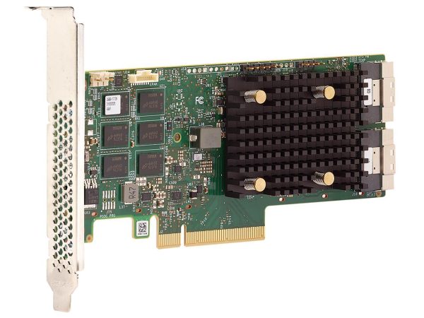 Broadcom 05-50077-01 9560-8I MegaRAID 12Gb/s SAS/SATA/PCIe Gen 4.0 (NVMe) Tri-Mode RAID Controller