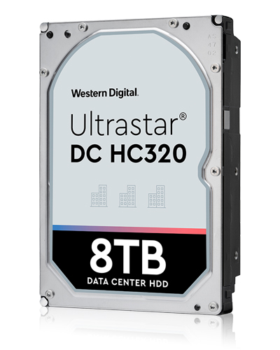 WD 0B36400 Ultrastar DC HC320 8tb SAS 12Gbps SE 3.5inch Hard Drive