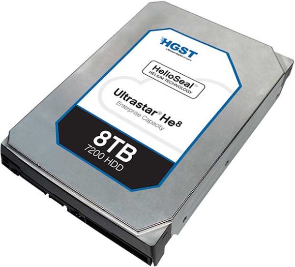 WD 0F23668 Ultrastar He8 8TB 7.2K SATA 6Gb/s 3.5inch Hard Drive