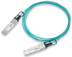 Dell 0NC8VD QSFP28 to QSFP28 100GbE Active Optical cable.