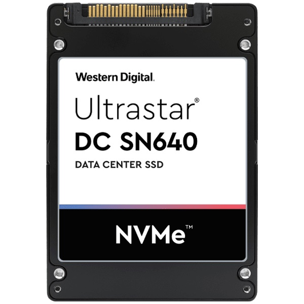 WD Ultrastar DC SN640 7.68tb PCIe U.2 2.5inch SSD - 0TS1930