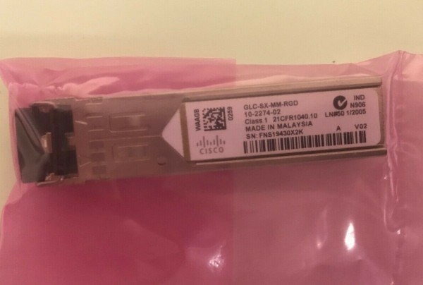 Cisco 10-2274-03 Rugged SFP LC to PC Multi-Mode SFP Transceiver