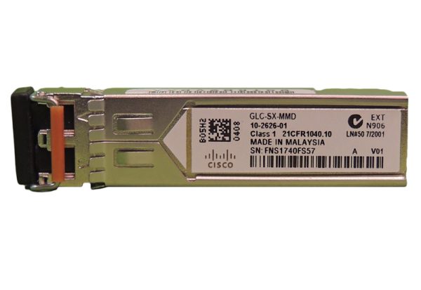 Cisco 10-2626-01 1000Base SX SFP MMF Transceiver 850NM/w Dom Refurbished