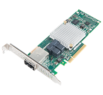 Adaptec 1000-8I8E 12GB 16-Port PCIe 3.0 X8 Low Profile HBA