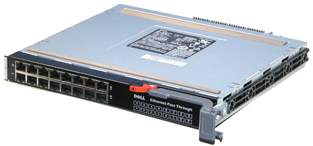 Dell 10G-PTM PowerEdge M1000e 16-Port Ethernet Pass Through Module