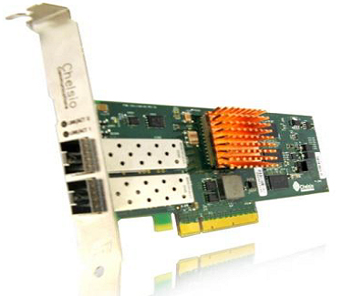 CHELSIO 110-1120-40 T420-CR 10GBase-X 2-Port SFP+ 10 Gigabit Ethernet NIC