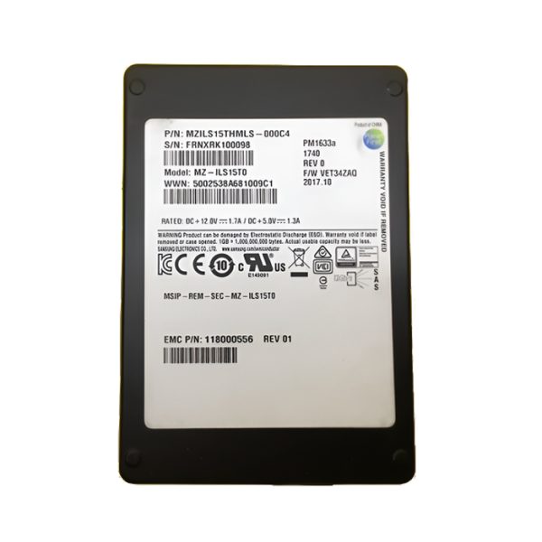 EMC 118000556 15.36Tb SAS 12Gbps 2.5Inch SSD