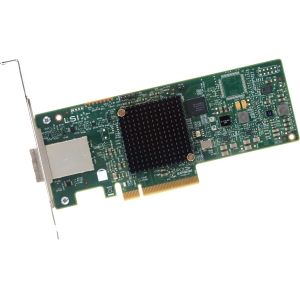 Dell 156NC 12Gb 9300-8E Single 8-Port PCIe SAS Host Bus Adapter