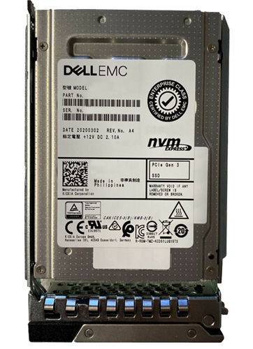 Dell 17C57 3.84TB NVMe PCIe Gen3x4 U.2 2.5 Inch SSD