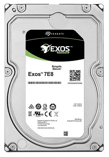 Seagate 1RM212-150 Exos 7E8 8TB SAS 12Gb/s 3.5inch Hard drive