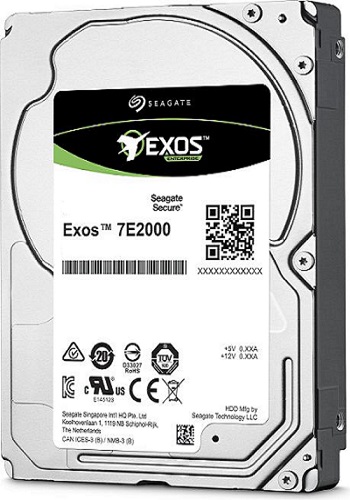 Seagate 1VD100-136 Exos 7E2000 2TB 7.2K SATA 6Gb/s 2.5inch New Dell OEM HDD