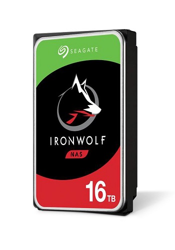 Seagate 2RV103-500 Ironwolf Nas 16tb 7.2k sata-6gbps 3.5" hdd