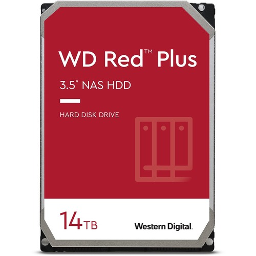 WD Red plus Nas 2W10519 14TB 7200RPM SATA 6.0Gbps 512MB Cache 3.5" HDD