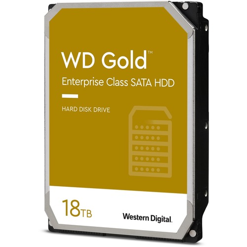 WD Gold 2W10600 Enterprise Class 18TB 7200RPM SATA 6Gbps 512MB Cache 3.5inch HDD