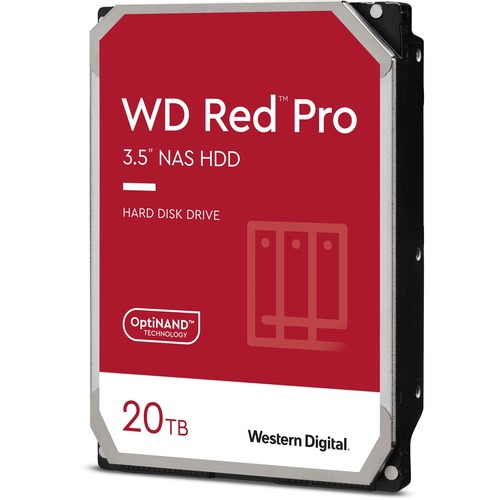 WD Red Pro NAS 2W10654 20TB 7200 RPM SATA 6Gb/s 512MB Cache 3.5" HDD. New