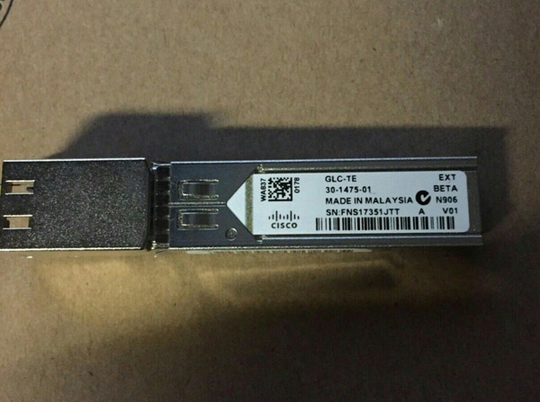 Cisco 30-1475-01 SFP Mini-GBIC Transceiver Module Rj-45 Extended Temp