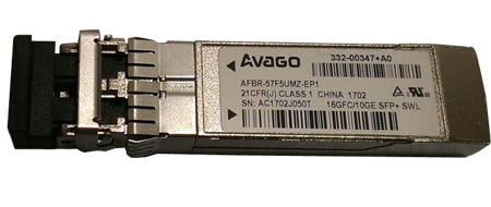 Netapp 332-00347 Quad Rate 16GFC 850nm SFP+ Transceiver