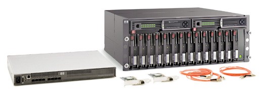 HP 397079-B21 StorageWorks Modular Array 1000 SAN Starter Kit Switch