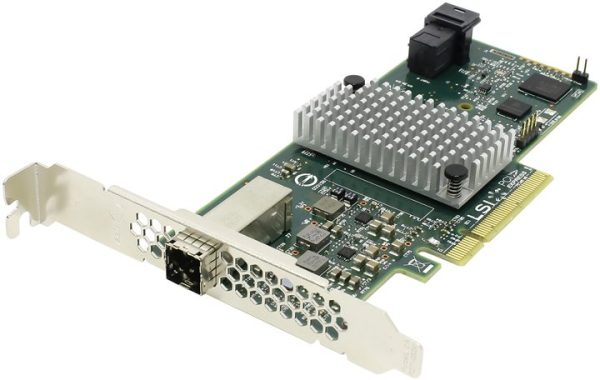 Dell 405-AAPC 9300-4i4e Single SAS 4 Port 12Gb/s PCI-Express 3.0 x8 SAS Host Bus Adapter