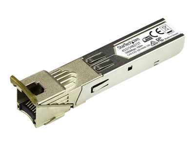 StarTech 453154B21ST Gigabit Copper RJ45 SFP Transceiver Module