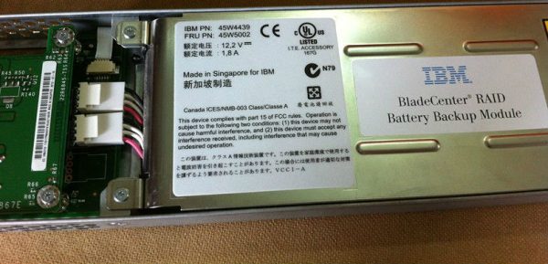 IBM 45W4439 NI-MH SAS RAID Battery for BladeCenter