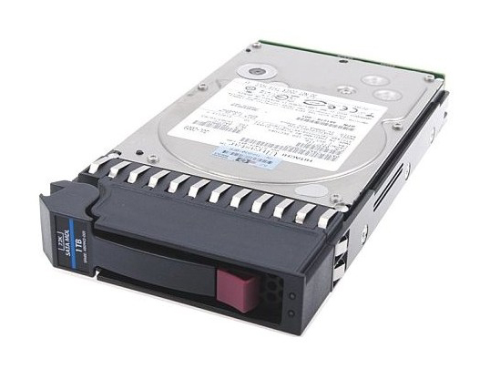 HPE 1 TB Hard drive - 3.5" Internal - SATA 3Gb/s - 7200 rpm - 480942-001 Refurbished