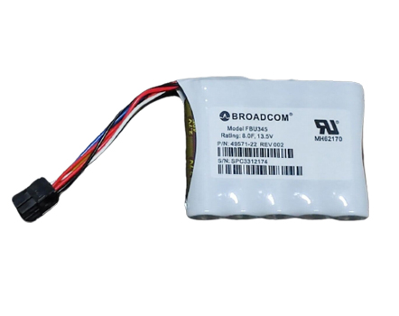 Broadcom 49571-22 MegaRAID CacheVault Module Kit Super Capacitor for 94XX and 95XX Series and 9365-28I