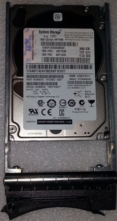 IBM 49Y1836 300 GB Hard drive - 2.5" Internal - SAS 6Gb/s Refurbished