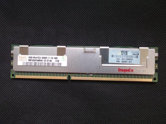 HP 500666-B21 16GB 4RX4 DDR3 1066Mhz PC3-8500 Ecc