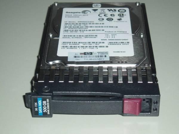 HP 507749-001 Midline 500GB 3G 7.2k 2.5Inch SATA Hdd