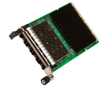 Dell 540-BDSF Intel E810-XXVDA4 Quad Port 10/25GbE SFP28 Adapter for OCP 3.0