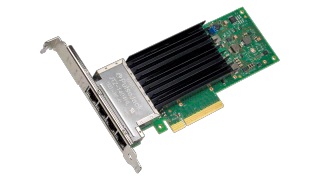 Dell 540-BFBV Intel X710-T4L Quad Port 10GbE Base-T PCIe Adapter
