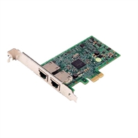 Dell 557M9 Broadcom 5720 2-Port PCI-E 2.0x1 1Gbps RJ45 Half-Height W/O