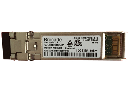 Brocade 57-0000085-01 10GB and STM64 ZR SFP+ Transceiver Single Pack Ref