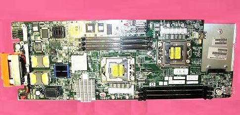 HP 583747-001 System Board (bottom) for Ploliant G6 Server.