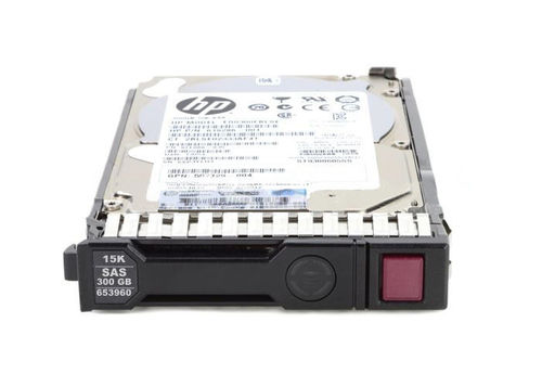 HPE 653960-001 Enterprise - Hard drive - 300 GB - SAS 12Gb/s New F/s