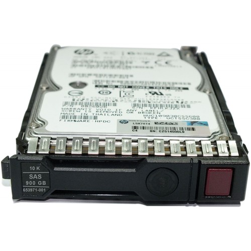 HPE 653971-001 - Hard drive - 900 GB - SAS 6Gb/s New F/s