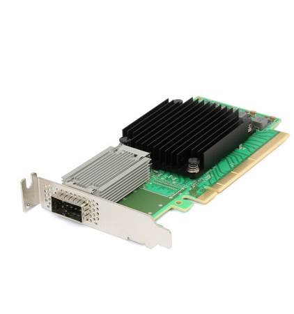 Dell 6FKDT Mellanox ConnectX-5 VPI CX555A Single Port 100GB QSFP PCI-E 3.0 x16 Network Adapter LP Ref