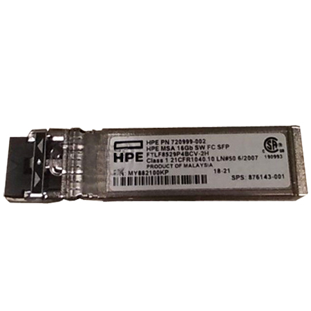 HPE 720999-002 MSA 16Gb SW FC Sfp+ 4-Pack Transceiver