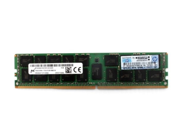 HPE 726719-64G 64GB (4X16GB) 2Rx4 DDR4 Pc4-17000 2133Mhz Ecc