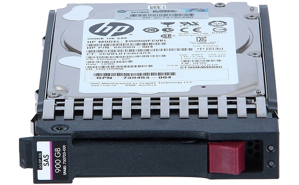 HP 730703-001 Dual Port MSA 900GB 6G SAS 10k Sff Ent Hdd Ref