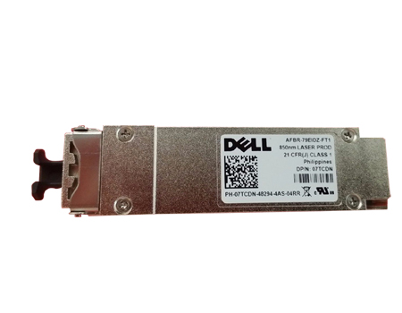 Dell 7TCDN QSFP+ Transceiver Module, 40 Gigabit Ethernet