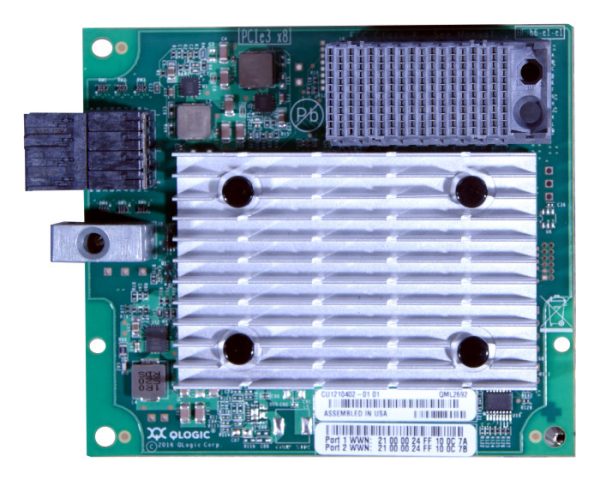 Lenovo 7ZT7A00520 QLogic QML2692 Mezz 16Gb 2-Port Fibre Channel Adapter for ThinkSystem