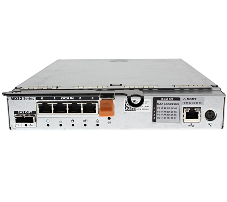 Dell 81YXX Powervault MD3200i MD3220i ISCSI 4-Port Controller