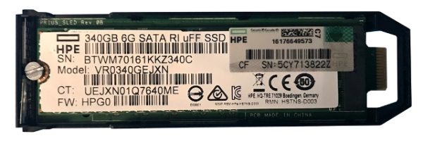 Hpe 830453-001 340GB Sata 6Gbps Read Intensive Uff Ssd